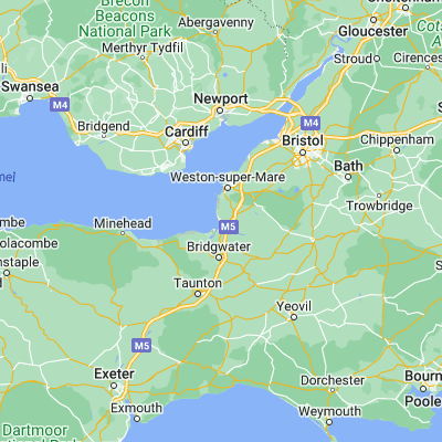 Map showing location of Burnham-on-Sea (51.238620, -2.997800)