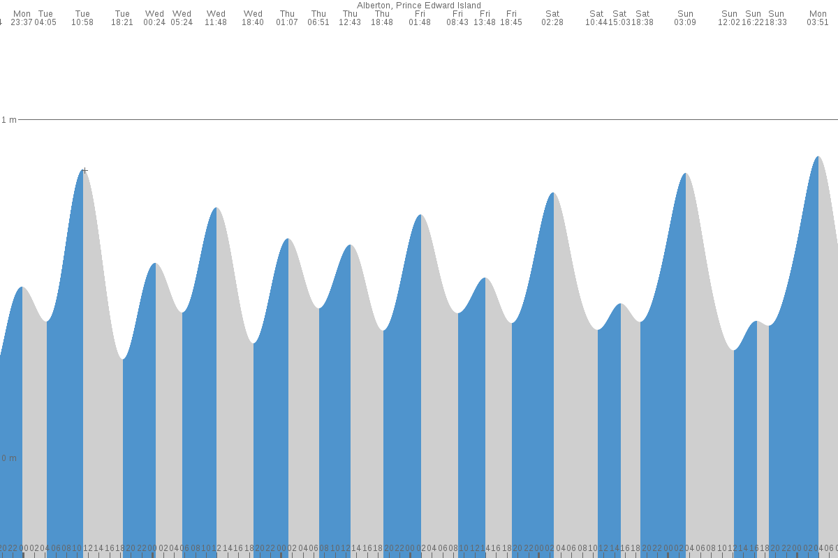 Alberton tide chart