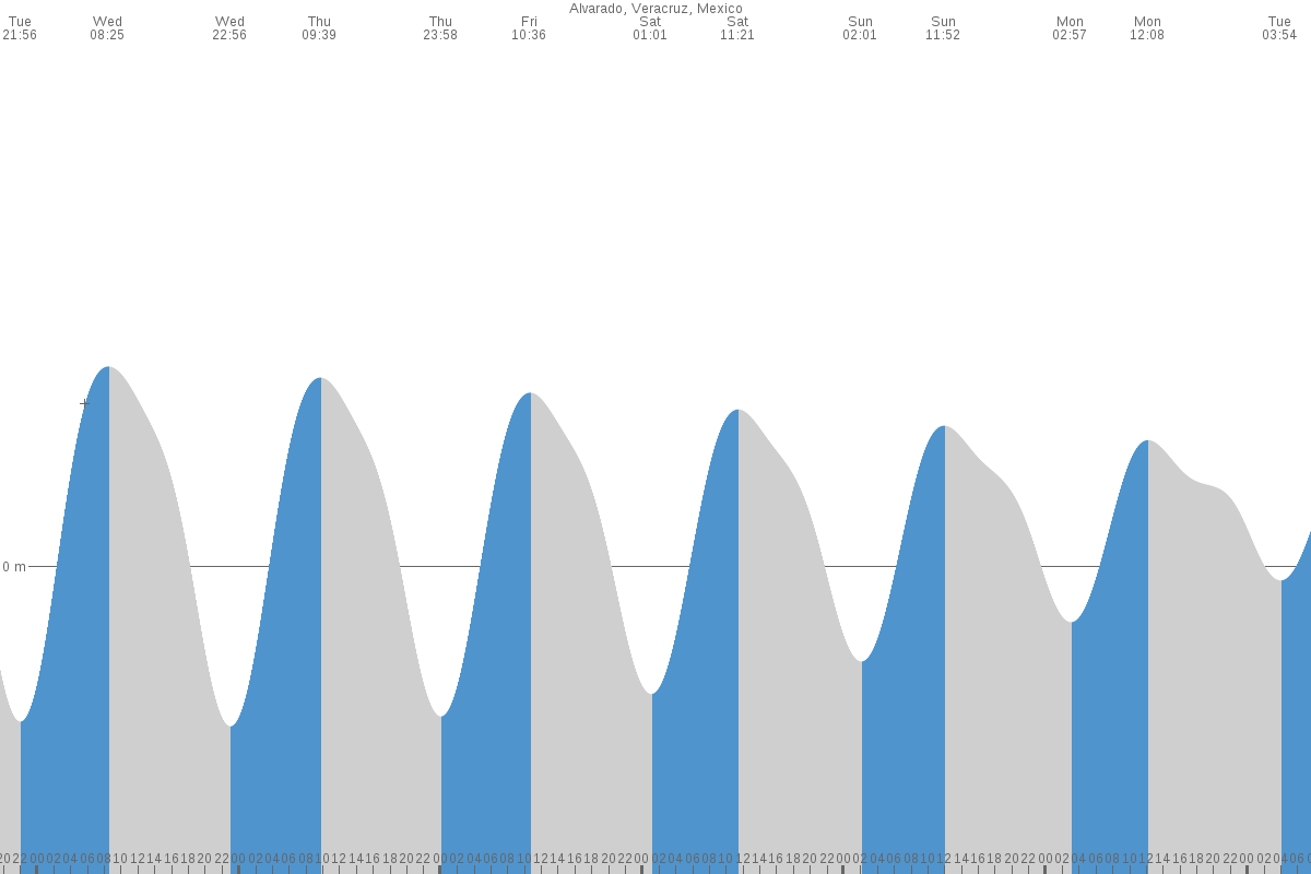 Alvarado tide chart