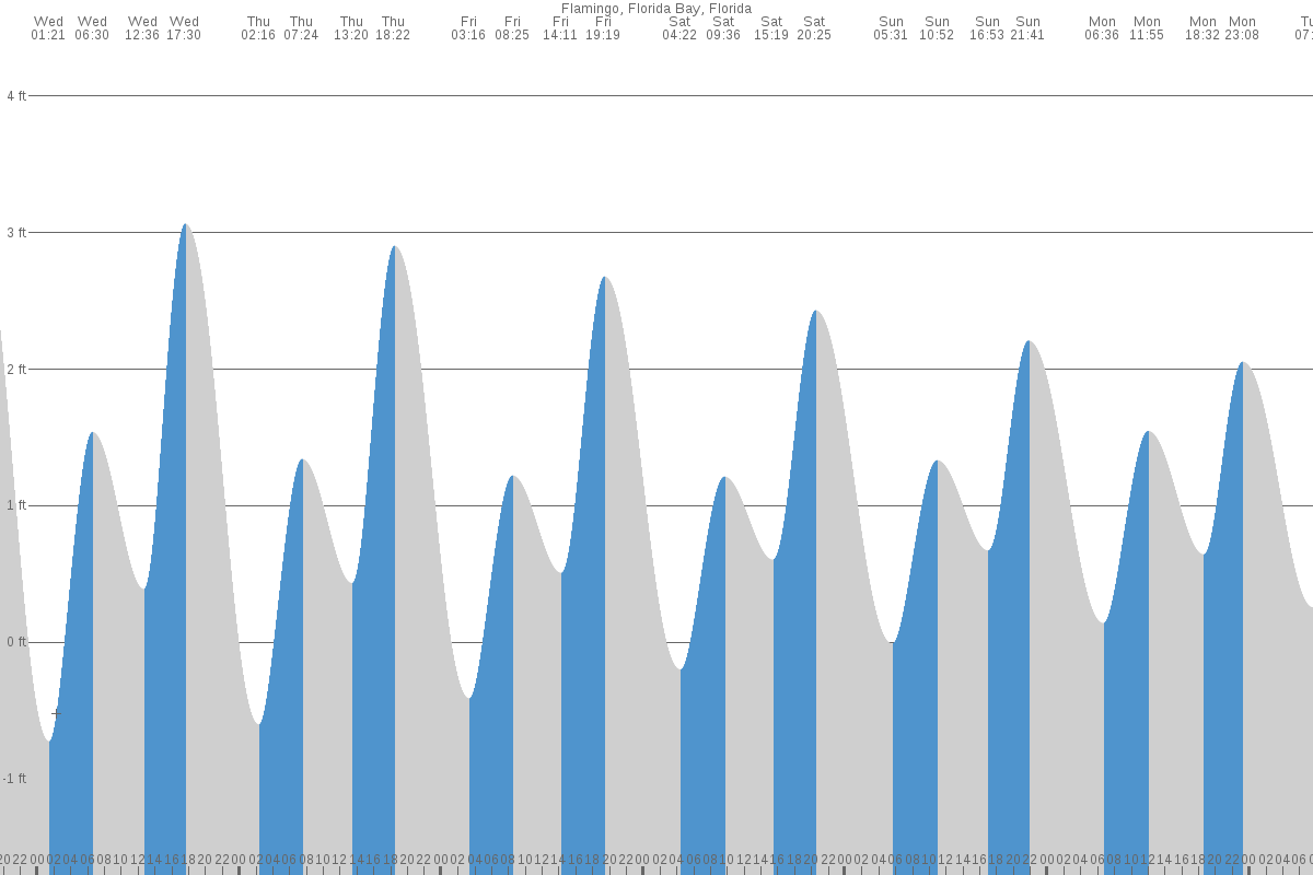 Flamingo tide chart