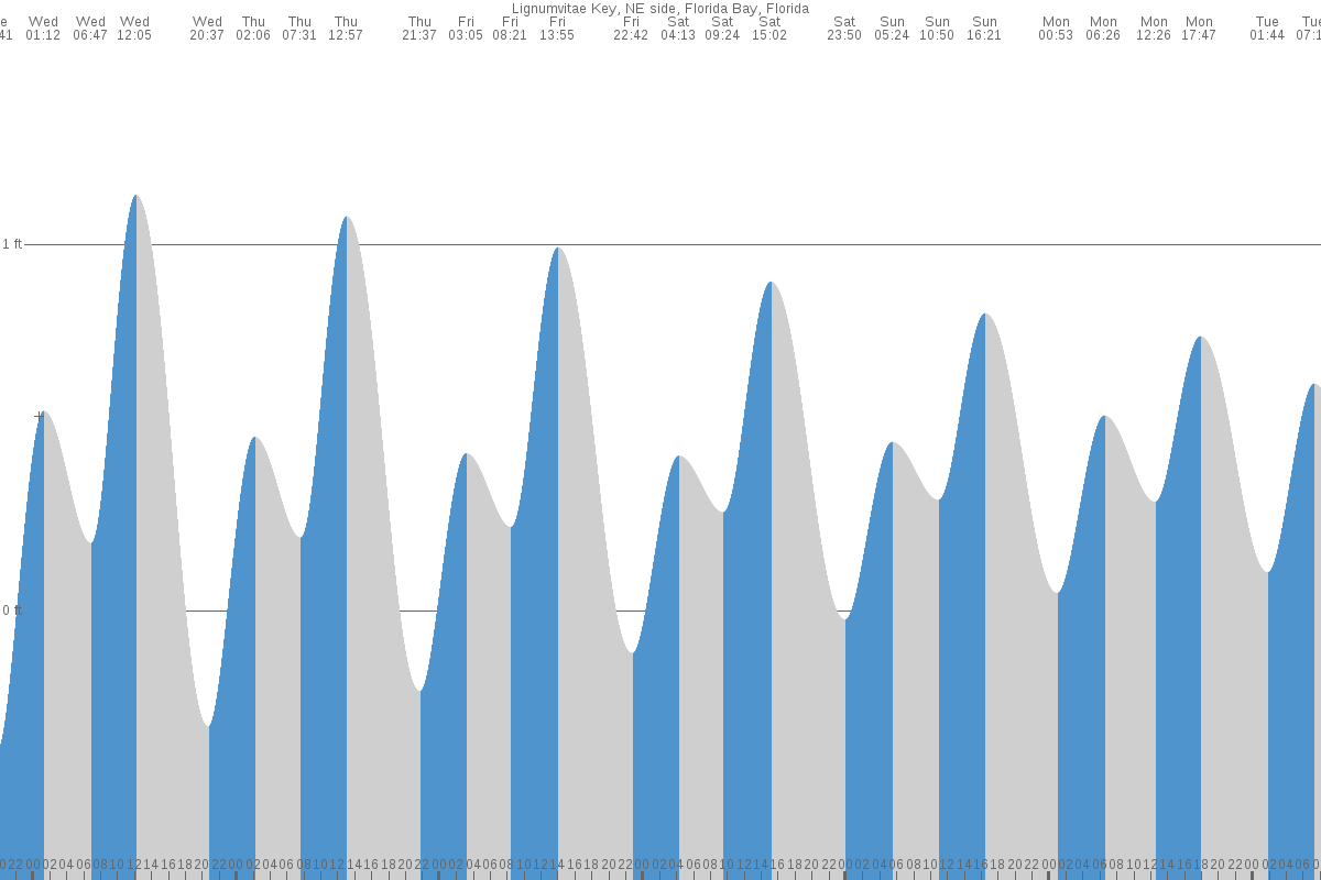 Lignumvitae Key tide chart