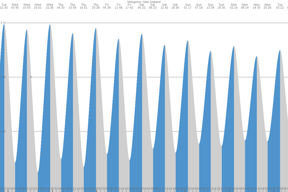 Taipa tide chart