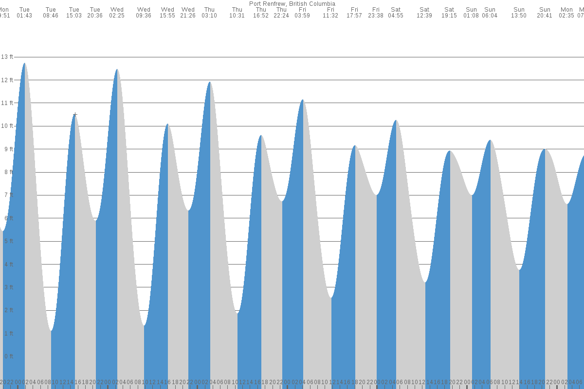 Port Renfrew tide chart