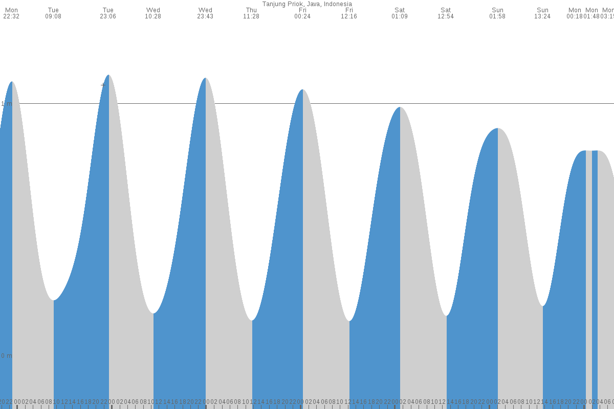 Pasauran tide chart