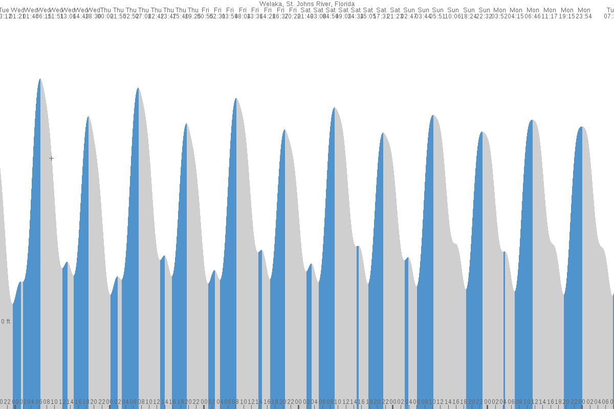 Welaka tide chart