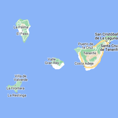 Map showing location of Agulo (28.187780, -17.196780)