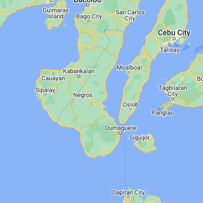 Map showing location of Alangilanan (9.642000, 123.105900)
