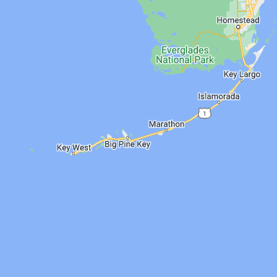 Map showing location of Bahia Honda Key (24.668200, -81.265080)