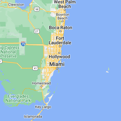 Map showing location of Bal Harbour (25.891760, -80.126990)