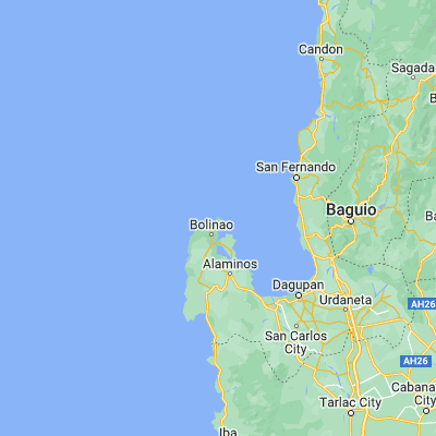 Map showing location of Binabalian Ricor (16.420200, 119.927900)