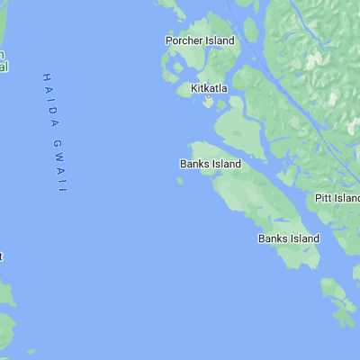 Map showing location of Bonilla Island (53.490090, -130.611990)
