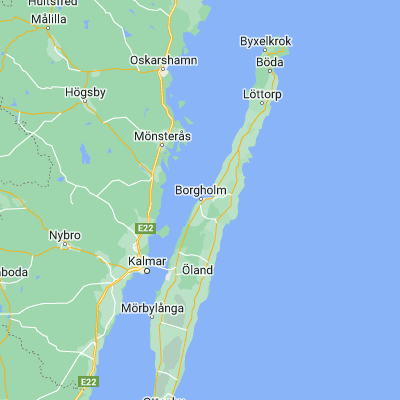 Map showing location of Borgholm (56.879300, 16.656340)