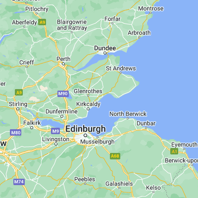 Map showing location of Buckhaven and Methil (56.174500, -3.030790)