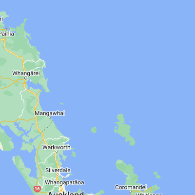 Map showing location of Burgess Island (Pokohinu) (-35.905330, 175.113820)
