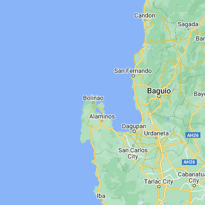 Map showing location of Cabungan (16.336500, 119.999100)