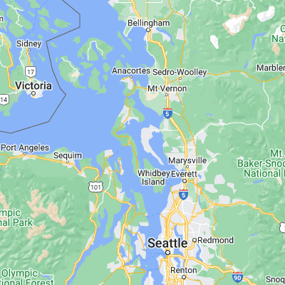 Map showing location of Camano (48.173990, -122.528210)