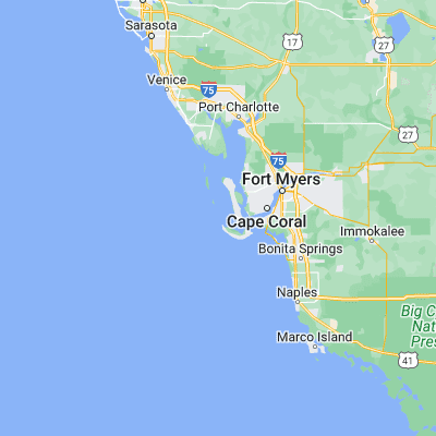 Map showing location of Captiva (26.522020, -82.189260)