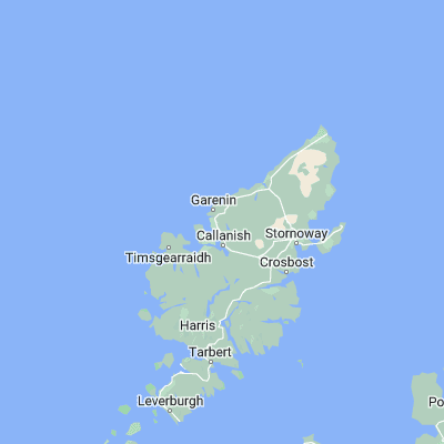Map showing location of Carloway (58.266670, -6.750000)