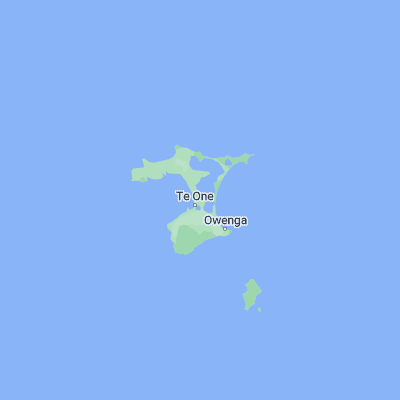 Map showing location of Chatham Island (-43.916670, -176.500000)