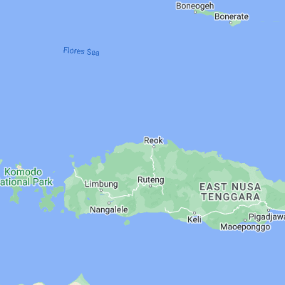 Map showing location of Congkar (-8.279800, 120.409000)