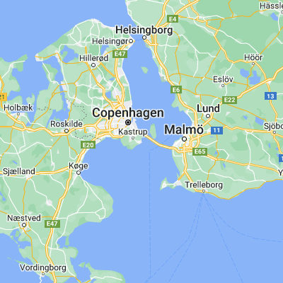 Map showing location of Dragør (55.594550, 12.666380)