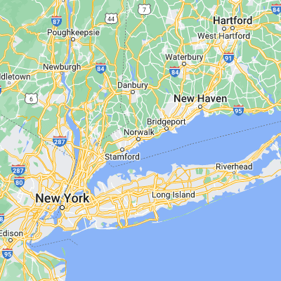 Map showing location of East Norwalk (41.105650, -73.398450)