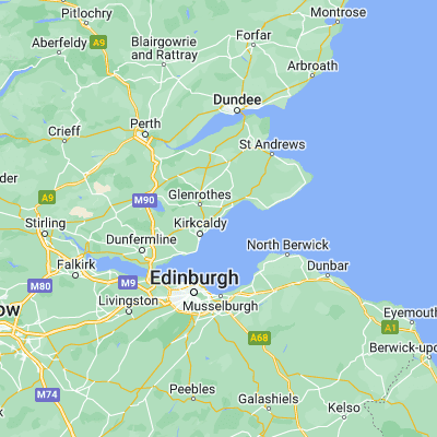 Map showing location of East Wemyss (56.160180, -3.064220)