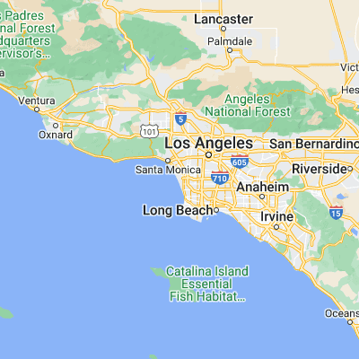 Map showing location of El Segundo (33.919180, -118.416470)
