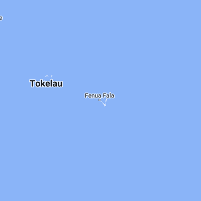Map showing location of Fale old settlement (-9.385160, -171.246750)