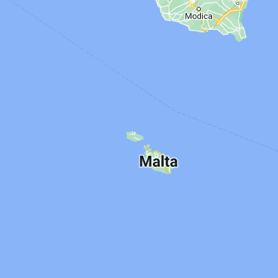 Map showing location of Għajnsielem (36.026390, 14.285000)