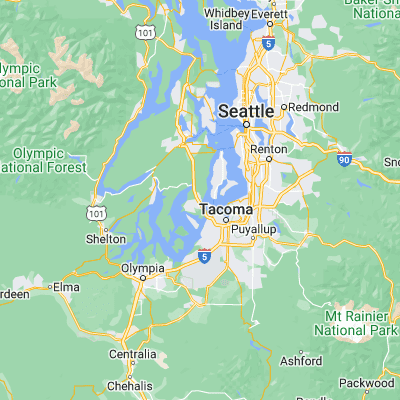 Map showing location of Gig Harbor (47.329260, -122.580130)
