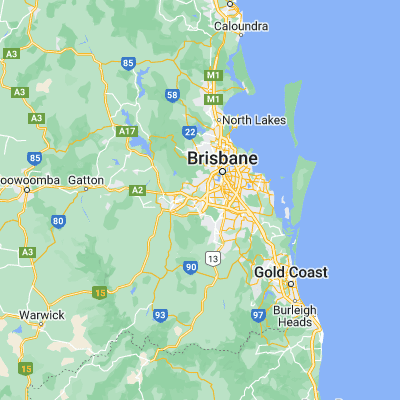 Map showing location of Goodna (-27.610460, 152.898960)