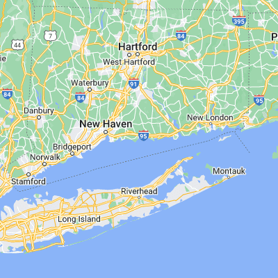 Map showing location of Guilford Harbor (41.264260, -72.666760)
