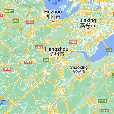 Map showing location of Hangzhou (30.293650, 120.161420)