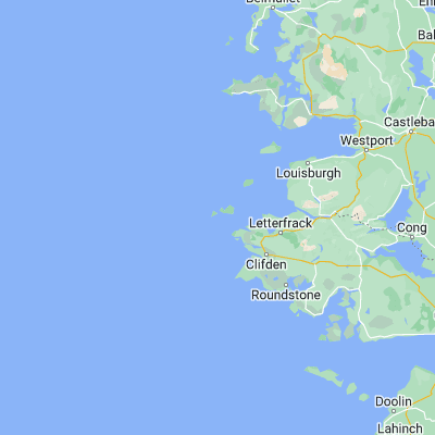 Map showing location of Inishgort (53.596390, -10.262780)