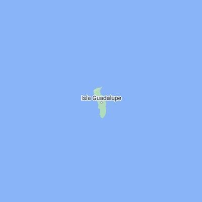 Map showing location of Isla Guadalupe (29.045210, -118.277540)