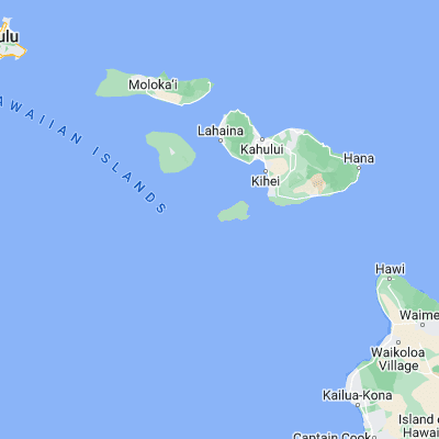 Map showing location of Kaho‘olawe (20.516700, -156.683000)