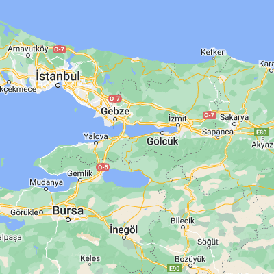 Map showing location of Karamürsel (40.691440, 29.615680)