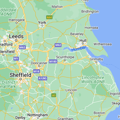 Map showing location of Keadby (53.593080, -0.740210)
