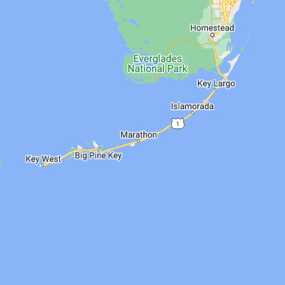 Map showing location of Key Colony Beach (24.720970, -81.018680)