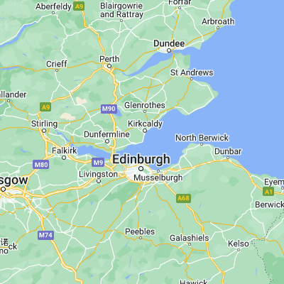 Map showing location of Kinghorn (56.068960, -3.176070)