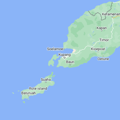 Map showing location of Kuanfeu (-10.227200, 123.526600)