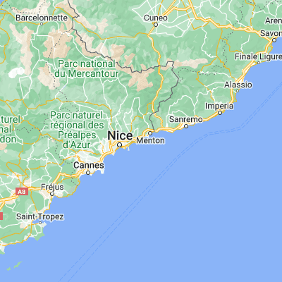 Map showing location of La Condamine (43.734400, 7.420240)