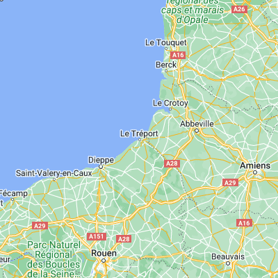 Map showing location of Le Tréport (50.059790, 1.375830)