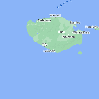 Map showing location of Leksula (-3.780170, 126.517050)