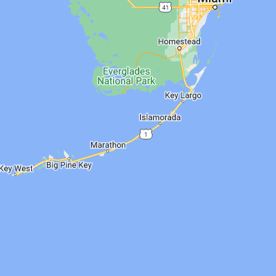 Map showing location of Long Key Bight (24.827080, -80.799510)