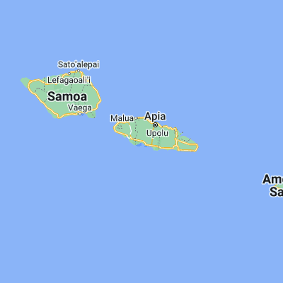 Map showing location of Lotofagā (-13.976430, -171.857810)