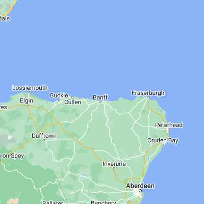 Map showing location of Macduff (57.670120, -2.496860)