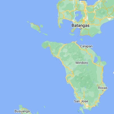 Map showing location of Mamburao (13.223300, 120.596000)