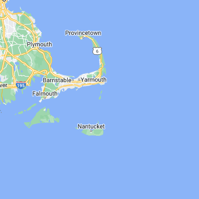 Map showing location of Monomoy Point (41.543730, -70.007790)